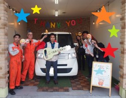 2019年5月25日のくるまだるまやのお客様