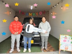 2019年12月22日のくるまだるまやのお客様