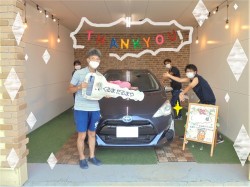2020年8月8日のくるまだるまやのお客様