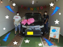 2020年8月31日のくるまだるまやのお客様