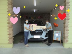 2021年9月4日のくるまだるまやのお客様